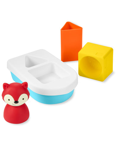 Skip Hop - Skip Hop Zoo Badleksak Sort & Stack Båt