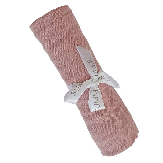 Summerville organic Ekologisk muslin Swaddle Filt Pale Mauve