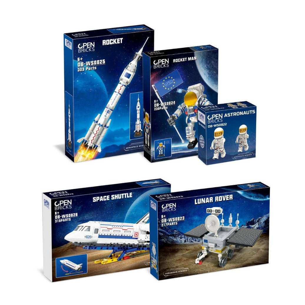 ÖPPNA BRICKS - Lost In Space (5 uppsättningar klipp)