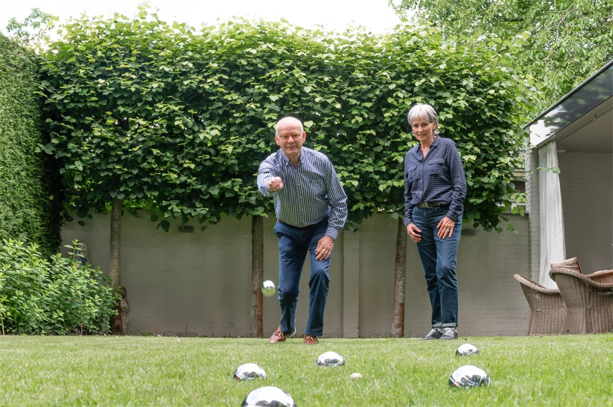 Engelhart - Jeu de Boule set i träfodral