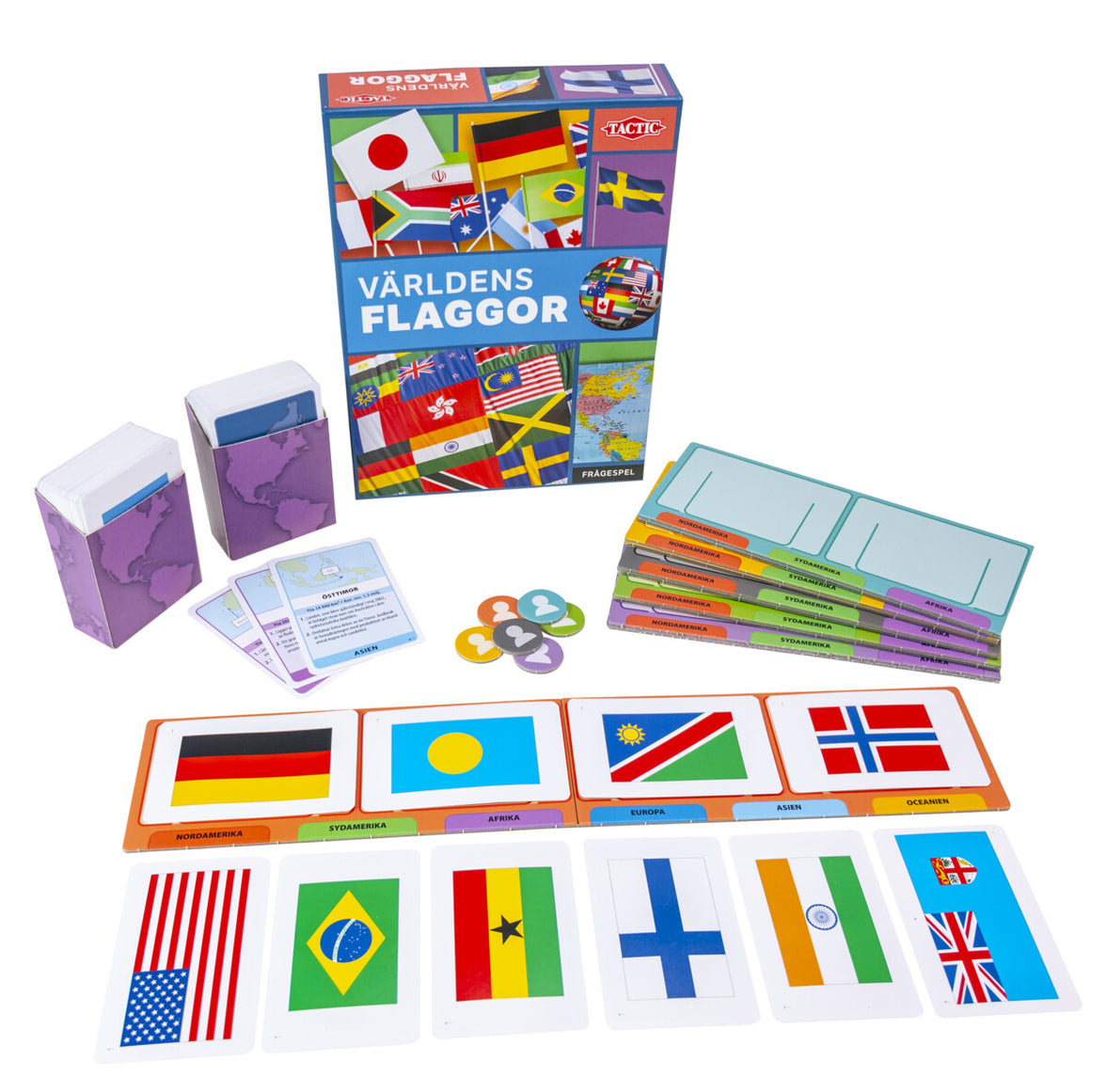 Tactic Världens flaggor spel