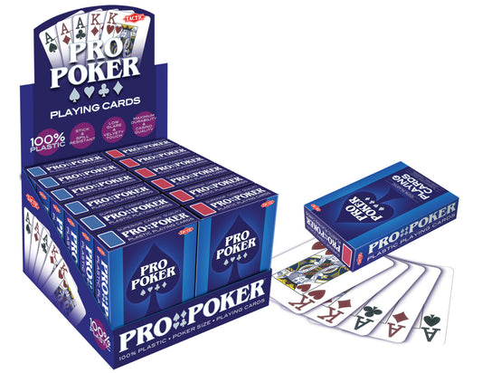 Tactic Pro Poker Spelkort