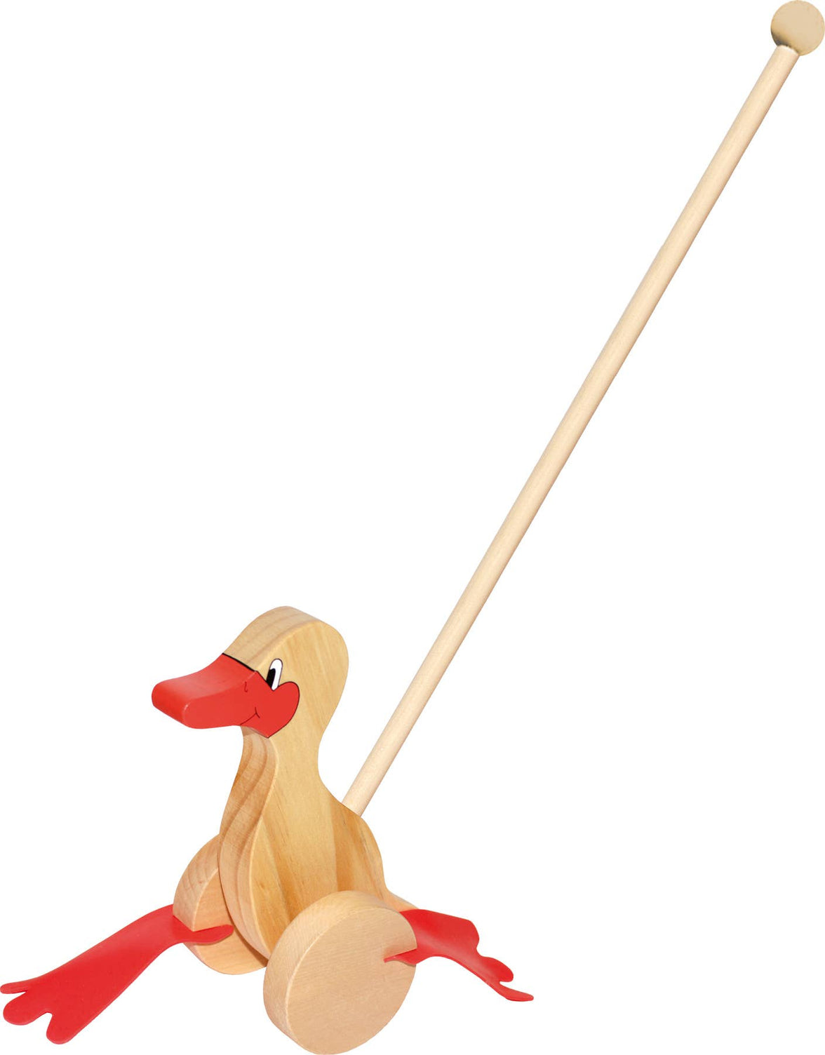 small foot Glidande anka i trä