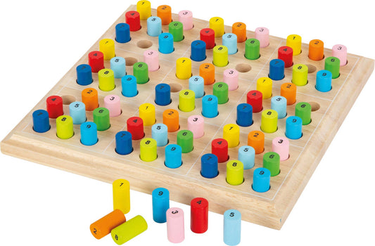 small foot Sudoku | Pedagogisk leksak | trä