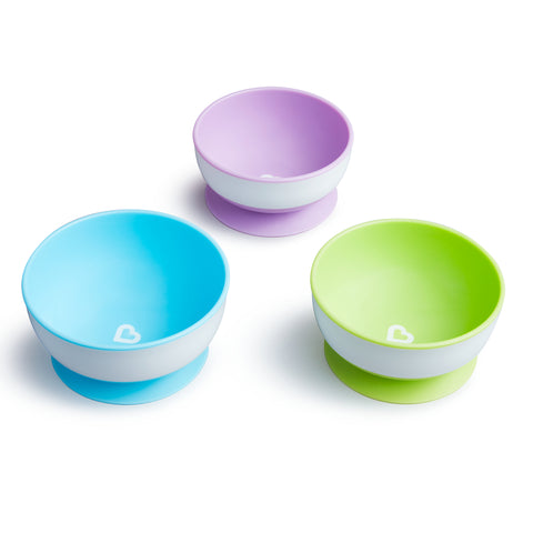 Munchkin 3pk Suction Bowls (EU)