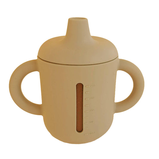 Summerville organic Sippy Cup Silikon 250 ml Ockra