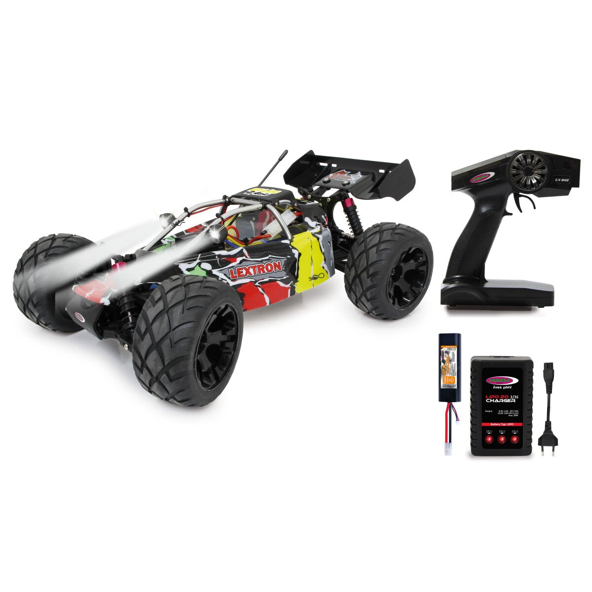 JAMARA Lextron Desertbuggy 4WD 1:10 Lipo 2,4GHz with LED