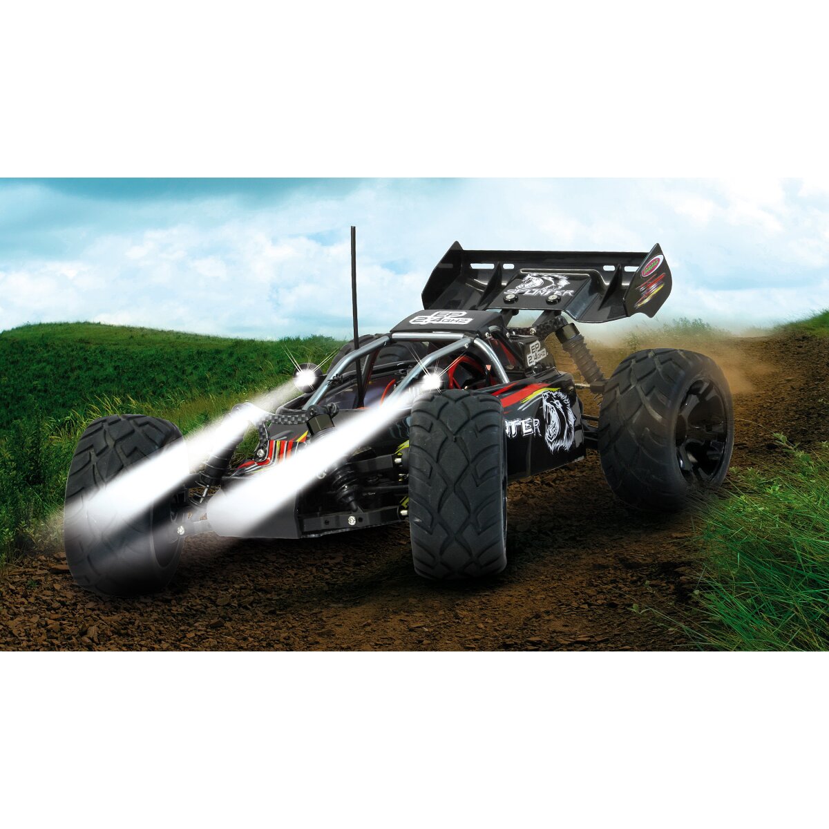 JAMARA Splinter Desertbuggy 4WD 1:10 NiMh 2,4GHz with LED