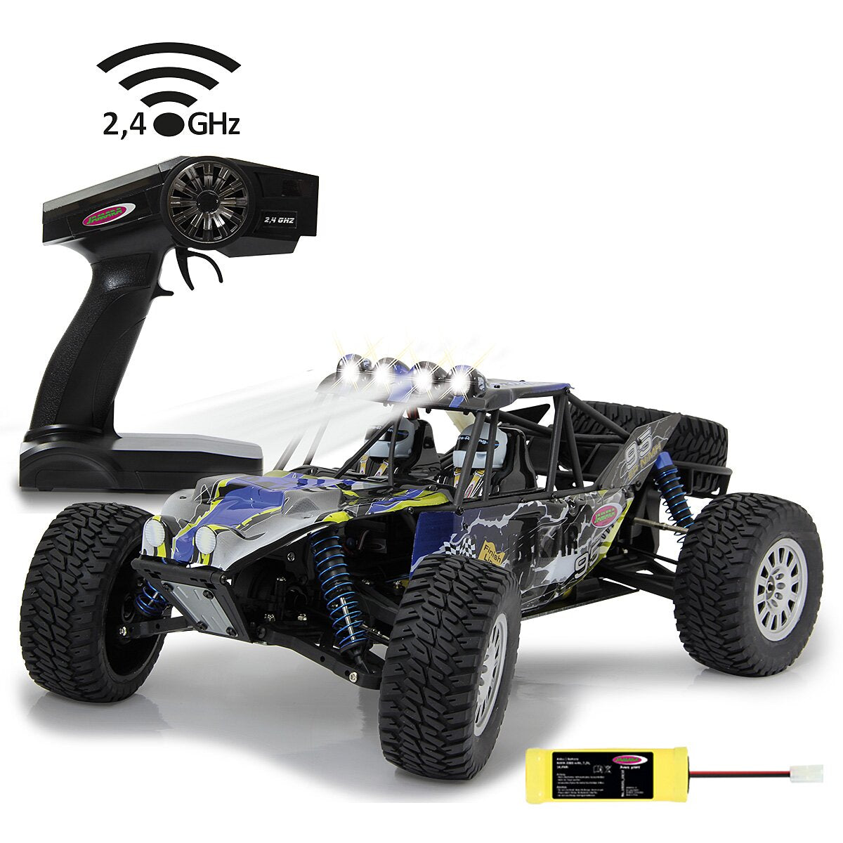 JAMARA Dakar Desertbuggy 4WD 1:10 Nimh 2,4GHz with LED