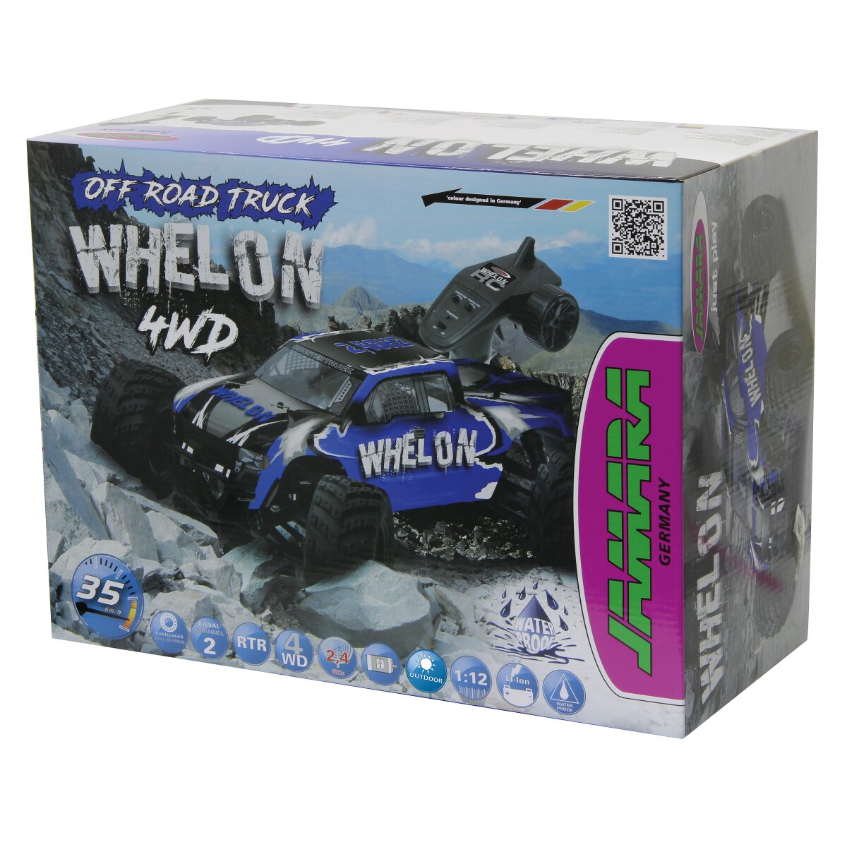 JAMARA Whelon Monstertruck 4WD 1:12 Li-Ion 2,4GHz