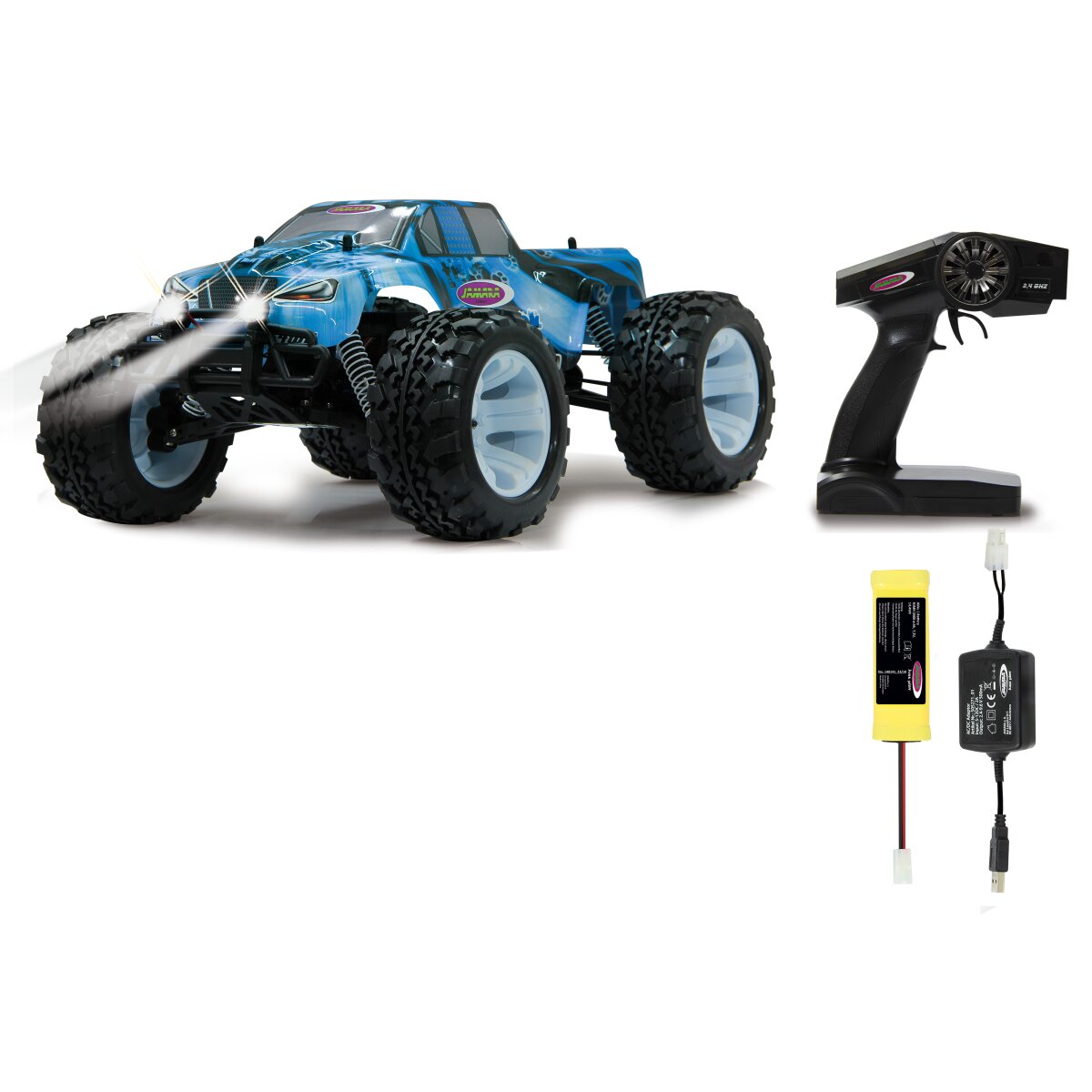 JAMARA Tiger Ice Monstertruck 4WD 1:10 NiMh 2,4GHz with LED