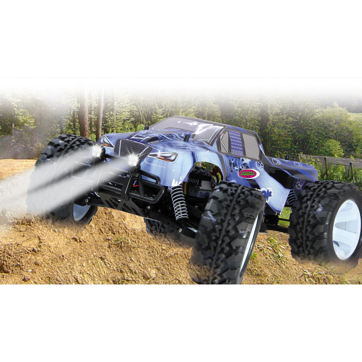 JAMARA Tiger Ice Monstertruck 4WD 1:10 Lipo 2,4GHz with LED