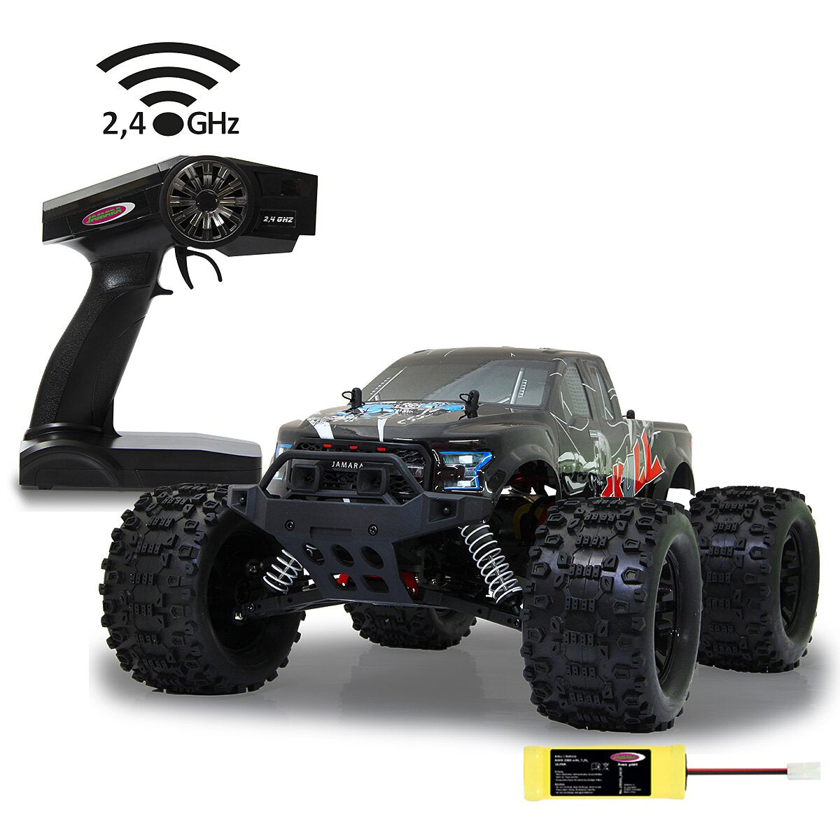 JAMARA Skull Monstertruck 4WD 1:10 NiMh 2,4GHz