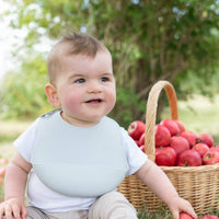 Summerville organic Silikonhaklapp Silvergrå