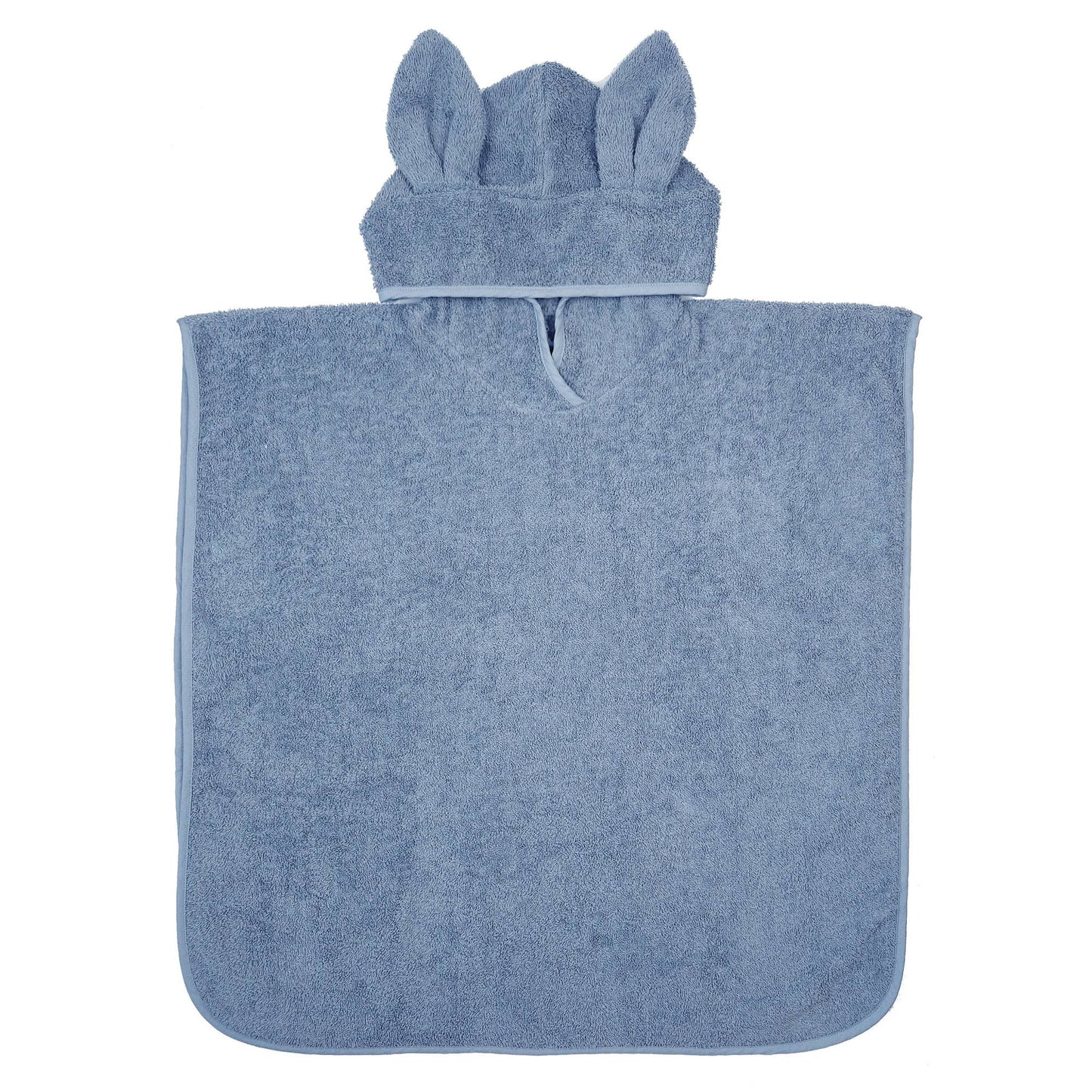 Summerville organic Ekologisk Badponcho Kanin Dammig Blå