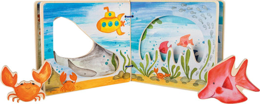 small foot Bilderbok undervattensvärlden, interaktiv | 100% Fsc