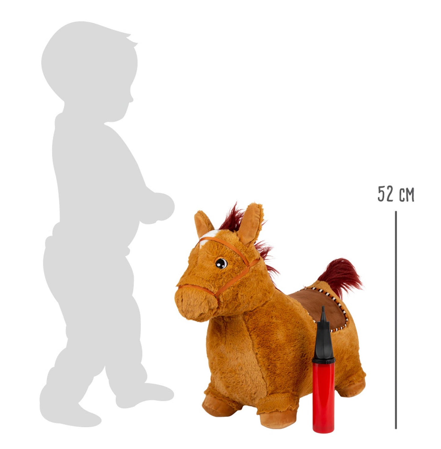 small foot small foot Jumping Horse Plush | Hoppa och hoppa |