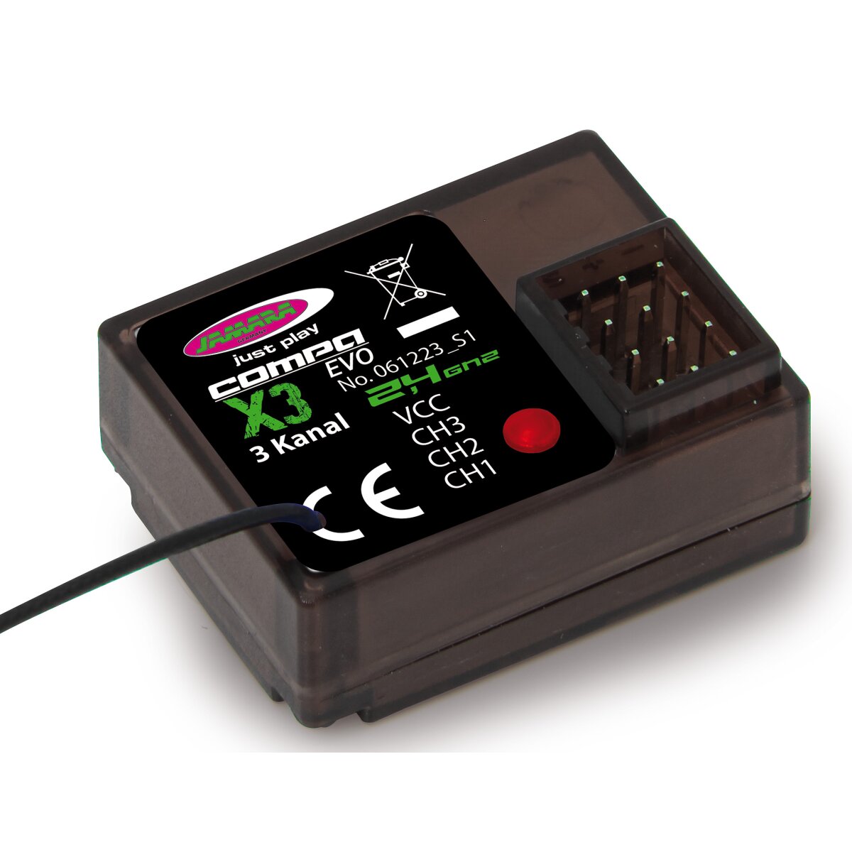 JAMARA Receiver Compa X3 EVO 2,4GHz