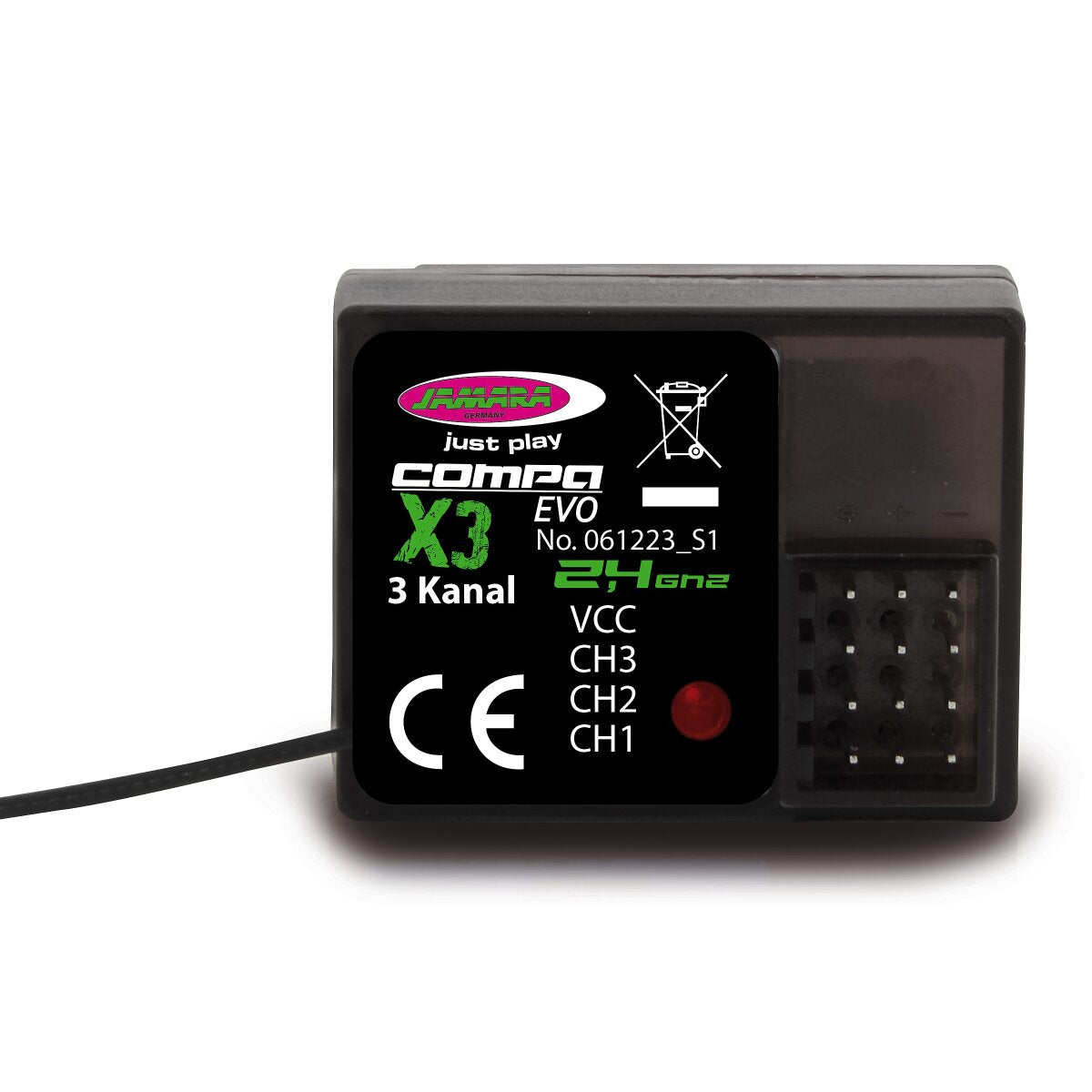 JAMARA Receiver Compa X3 EVO 2,4GHz