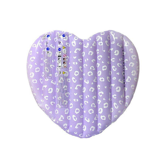 Leopard Lila Hart Luftmadrass