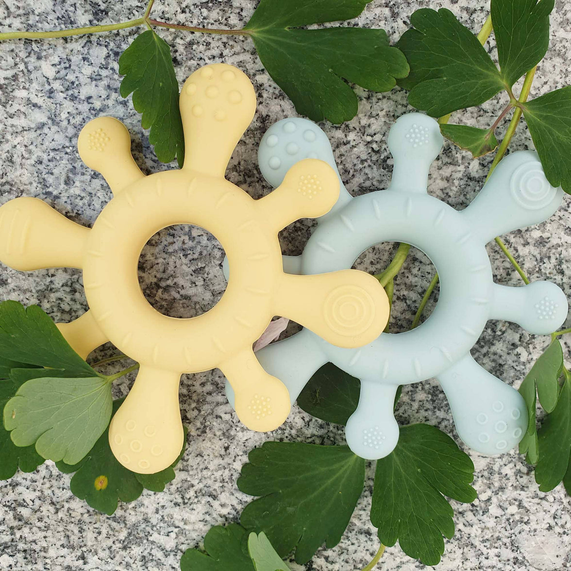 Summerville organic Baby Teether Ice Blue