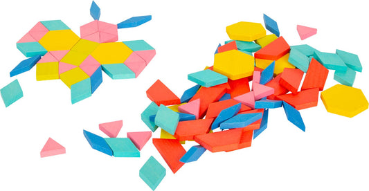 small foot Tangram Mosaic Set XL | Skicklighetsspel | Trä