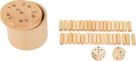 small foot Dice Game 6 Out | Brädspel | Trä