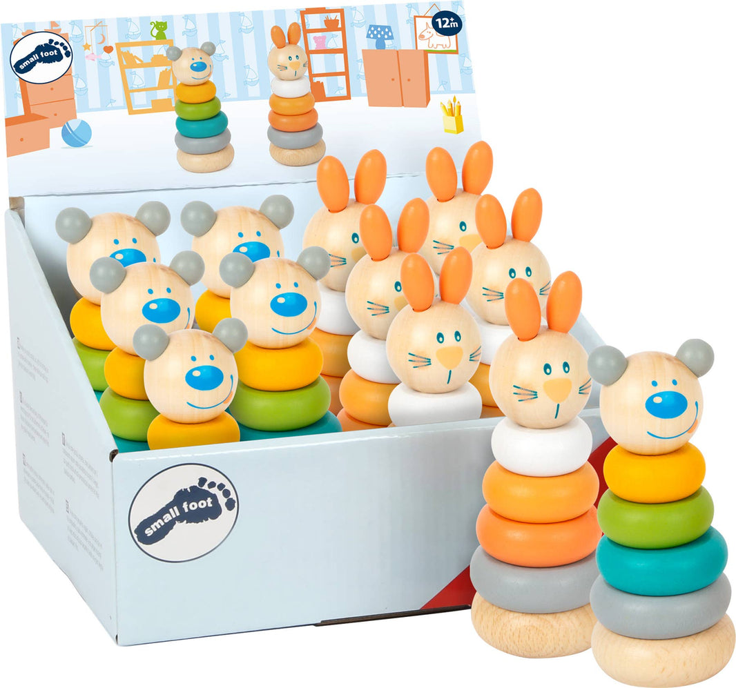 small foot stapling torn pastell