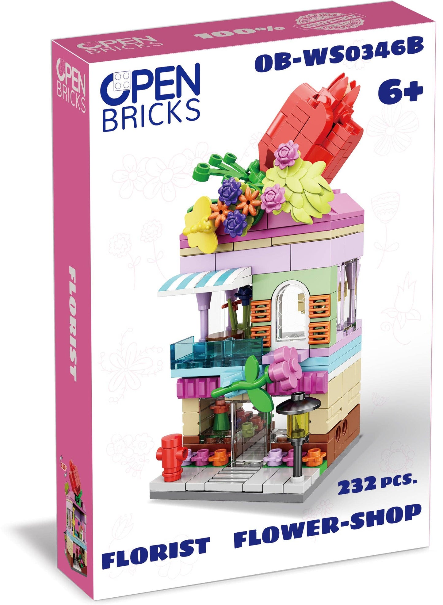 Öppna bricks - florist