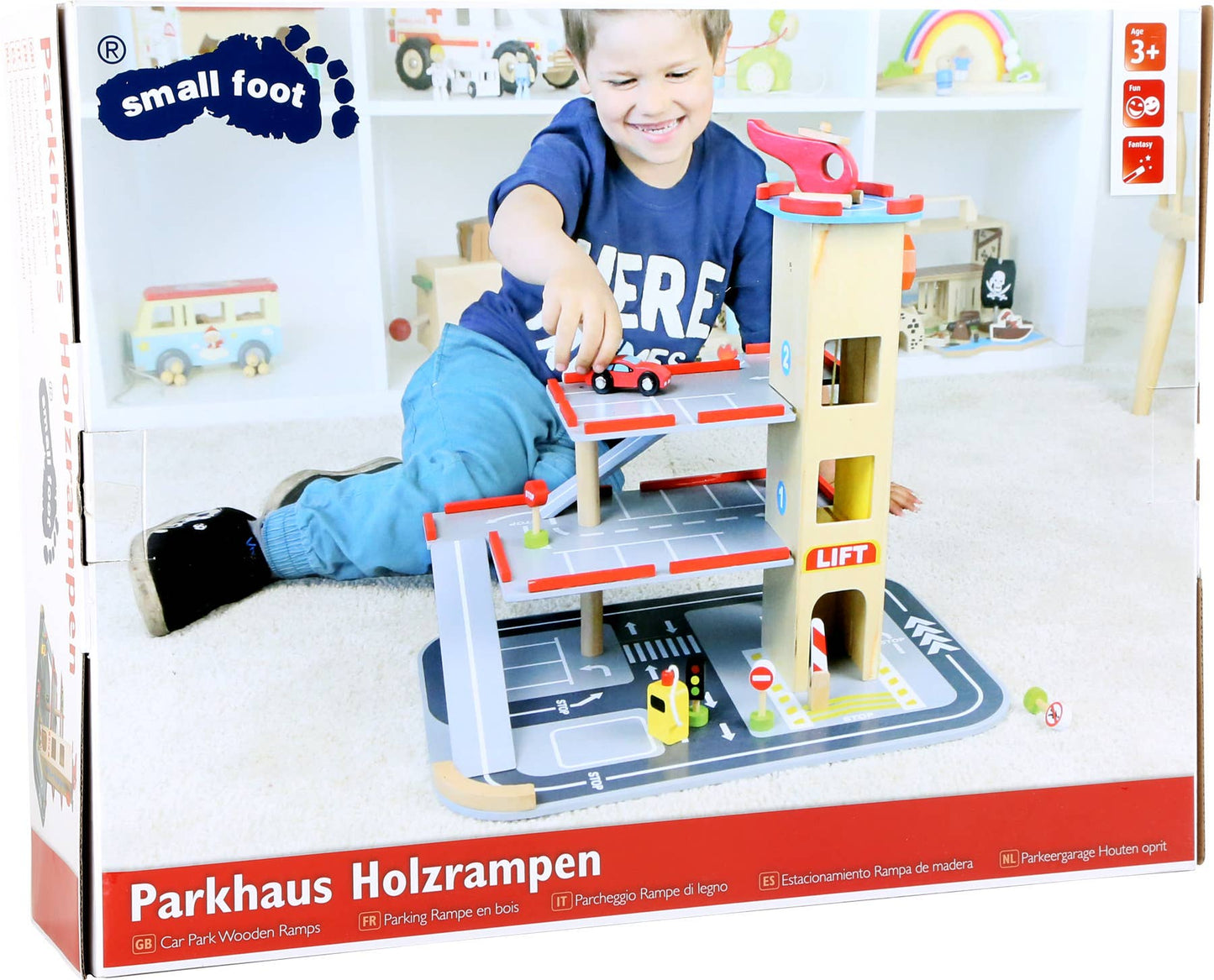 small foot Parkeringen ”Fast Departure” | Holz