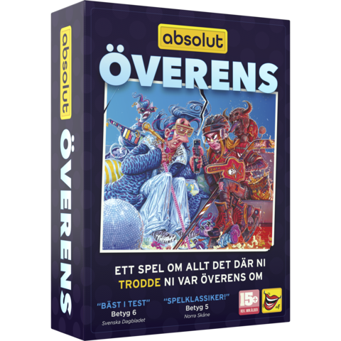 Absolut överens