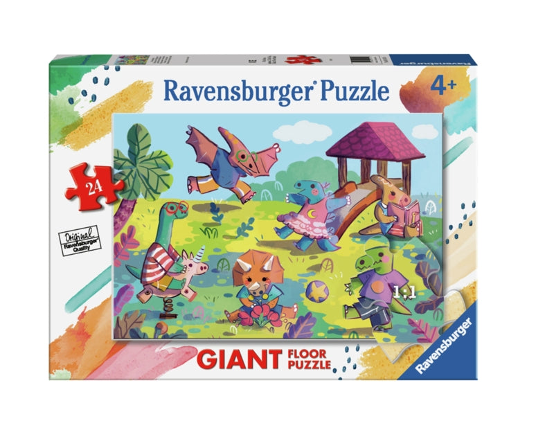 Ravensburger pussel - Dinosaurs Giant Floor Puzzle 24 bitar