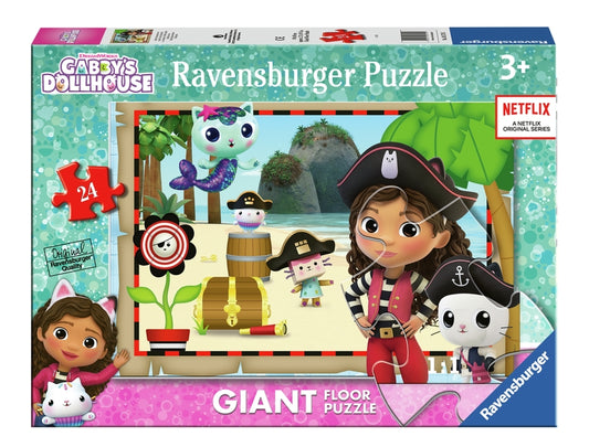 Gabby's Dollhouse Giant Floor puzzle B 24p