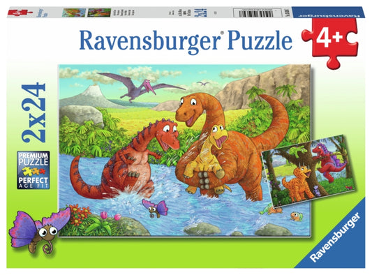 Dinosaurs At Play 2x24p