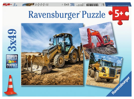 Digger At Work 3x49P