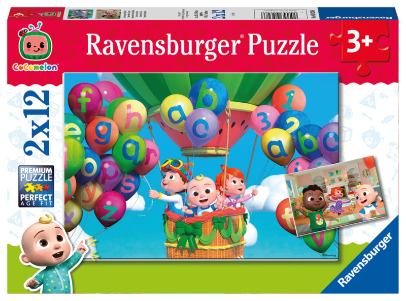 Ravensburger pussel - Learn And Play Cocomelon 2x12 bitar