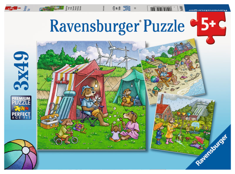 Ravensburger pussel - Renewable energies 3x49 bitar