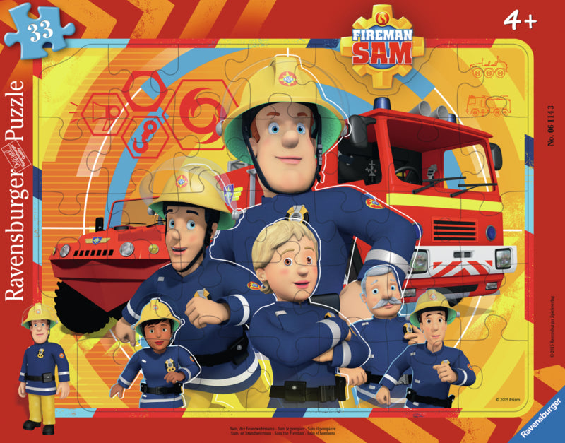 Ravensburger pussel - Fireman Sam 30-48 bitar
