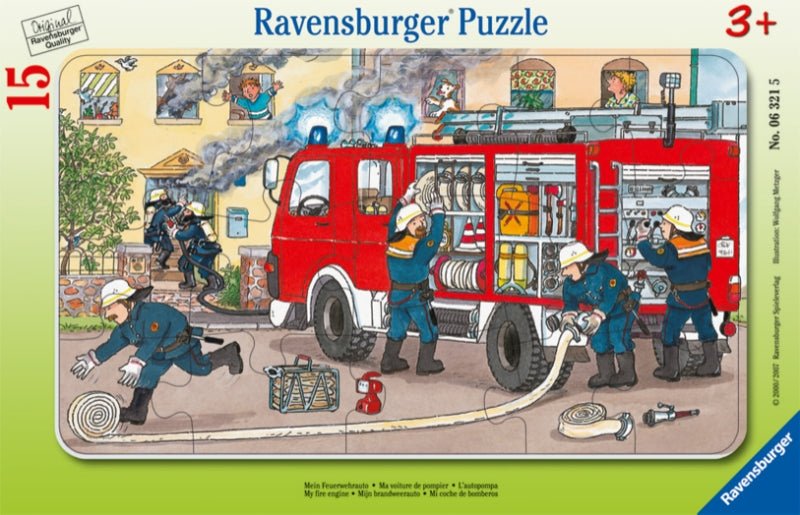 Ravensburger pussel - My Fire Engine 15 bitar