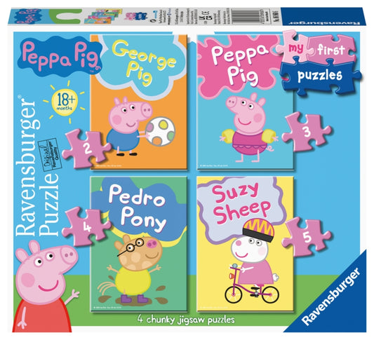 Peppa Pig My First Puzzle 2/3/4/5p