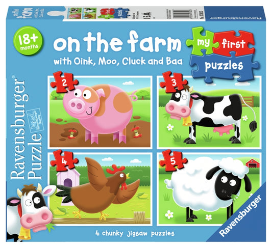 On The Farm My First Puzzle 2/3/4/5p