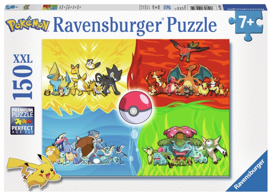 Different types of Pokémon 150p
