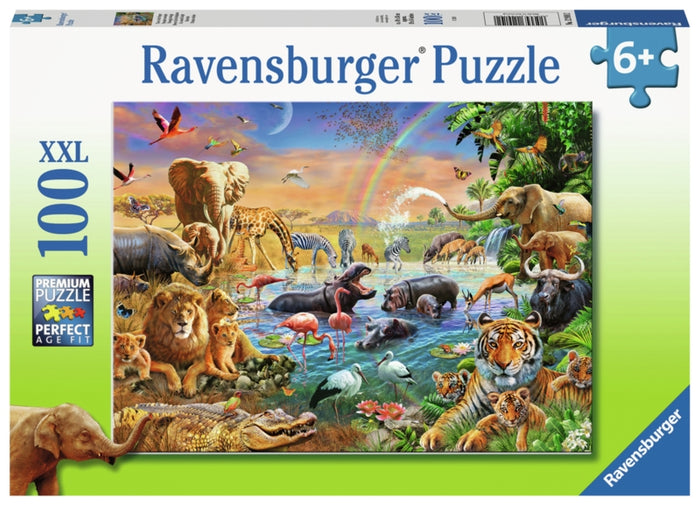 Ravensburger pussel - Waterhole 100 bitar