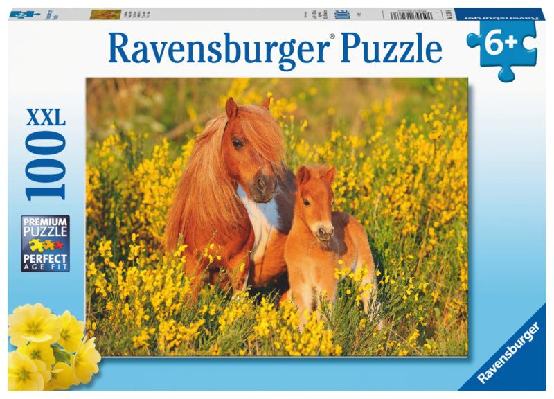Ravensburger pussel - Shetland Pony 100 bitar