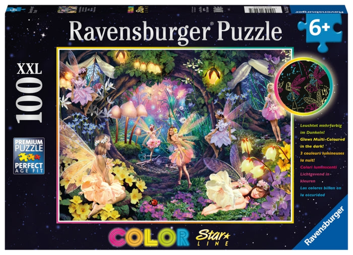 Ravensburger pussel - Fairy Garden 100 bitar