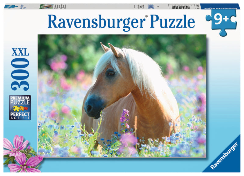 Ravensburger pussel - Wildflower Pony 300 bitar