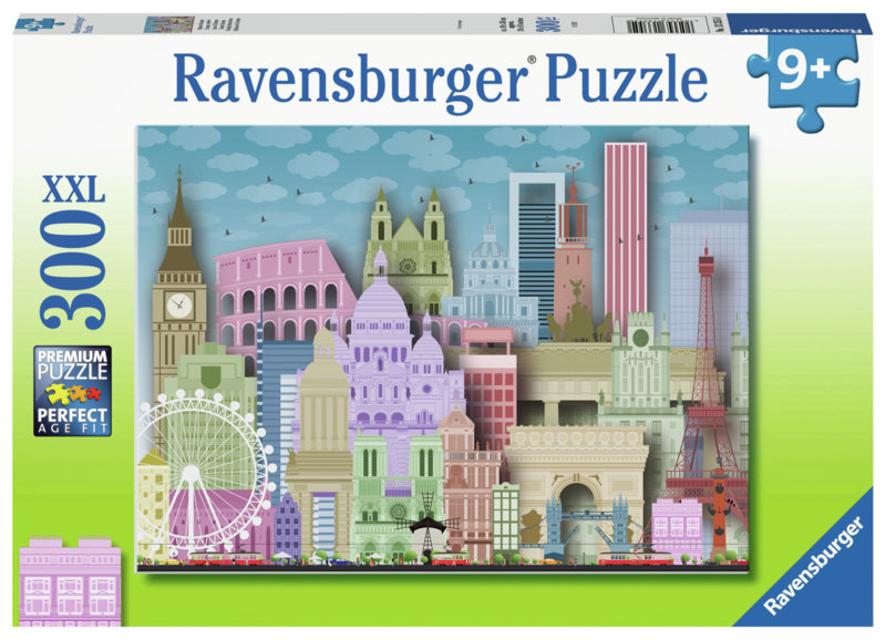 Ravensburger pussel - Map Of Europe 300 bitar