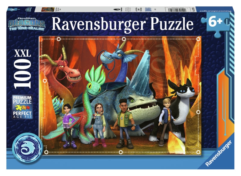 Ravensburger pussel - How To Train Your Dragons 100 bitar