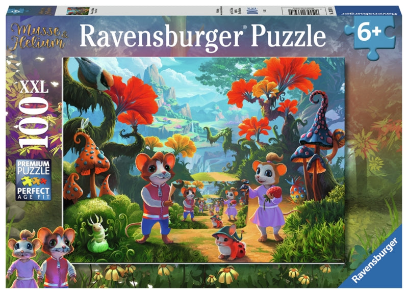 Ravensburger pussel - Musse & Helium 100 bitar