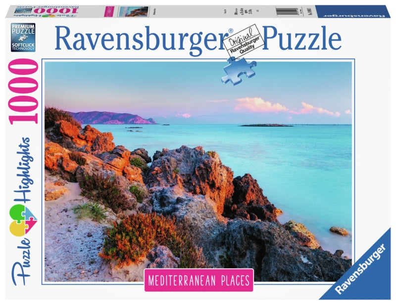 Ravensburger pussel - Mediterranean Greece 1000 bitar